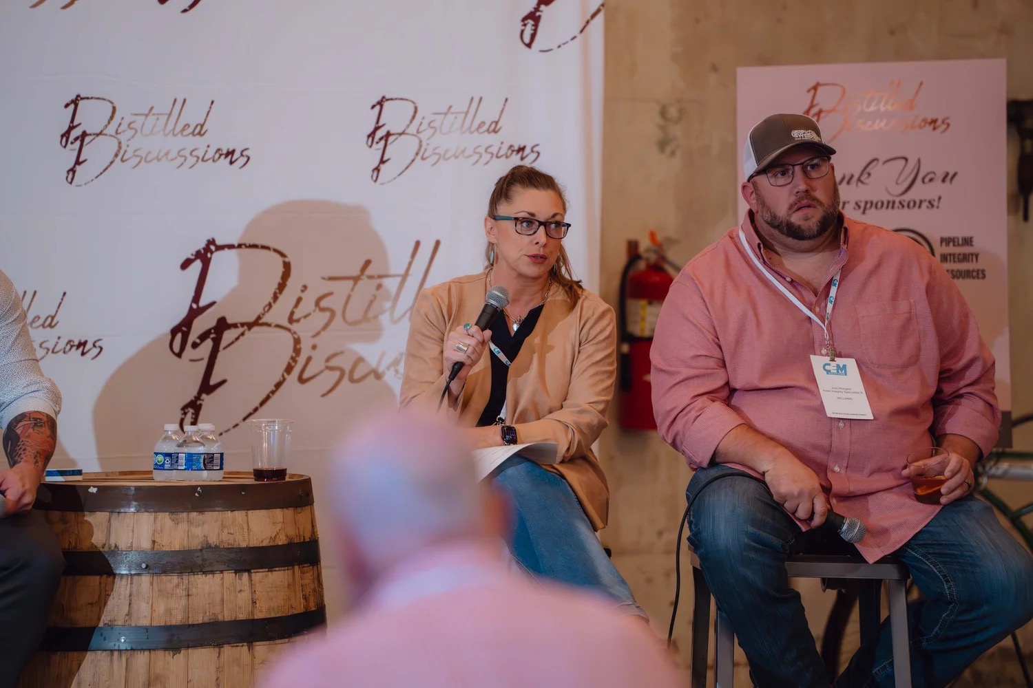A past Distilled Discussions event